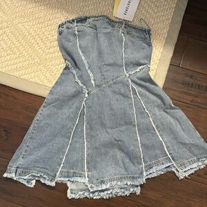 Denim Mini Dress